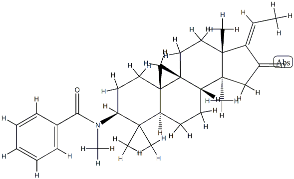 Buxanine M Structure