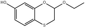 1,4-Benzoxathiin-7-ol,2-ethoxy-2,3-dihydro-(9CI) Structure