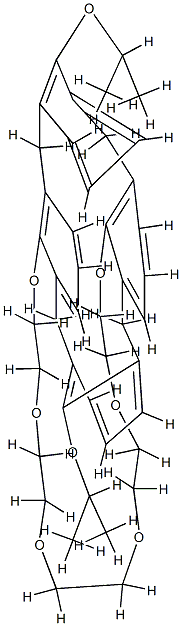 1,3-DIISOPROPOXYCALIX[4!ARENECROWN-6, 97 구조식 이미지
