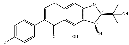 Erythrinin F 구조식 이미지