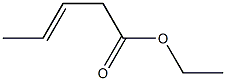 3-Pentenoic acid ethyl ester 구조식 이미지