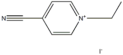 Pyridinium,4-cyano-1-ethyl-, iodide (1:1) 구조식 이미지