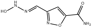 5-Isoxazolecarboxamide,3-[(E)-(hydroxyamino)iminomethyl]-(9CI) Structure