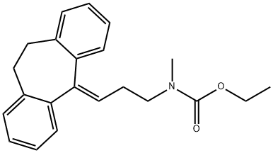 Nortriptyline N-Ethyl CarbaMate 구조식 이미지