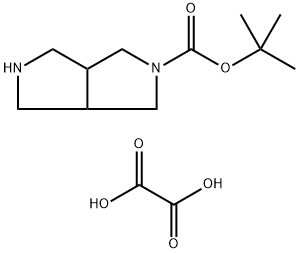 tert-butyl octahydropyrrolo[3,4-c]pyrrole-2-carboxylate hemioxalate Structure