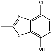 7-Benzothiazolol,4-chloro-2-methyl-(9CI) Structure