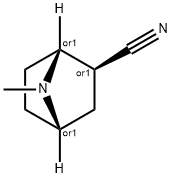 7-Azabicyclo[2.2.1]heptane-2-carbonitrile,7-methyl-,(1R,2S,4S)-rel-(9CI) Structure