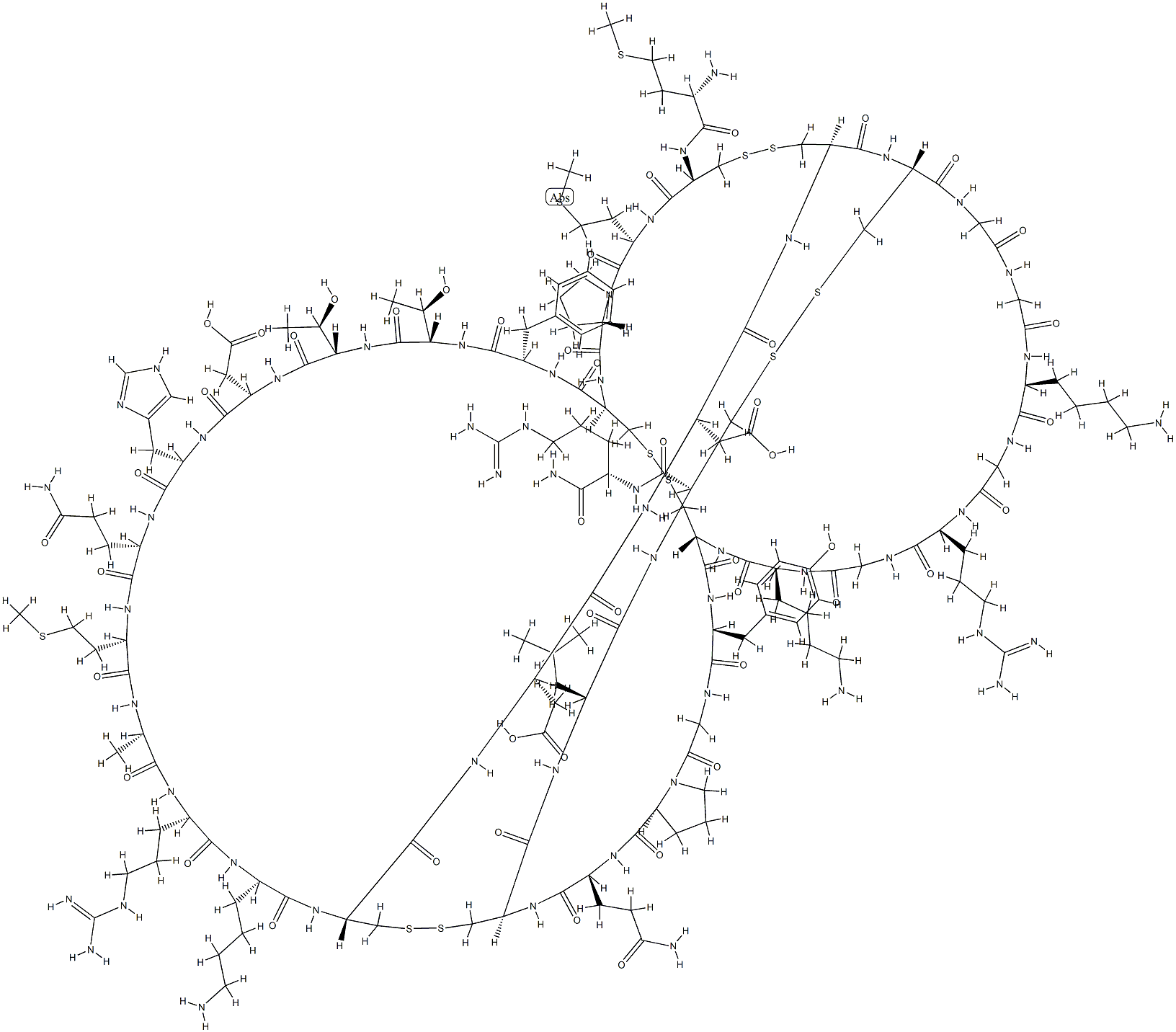 CHLOROTOXIN Structure