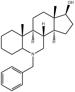 6-Benzyl-6-azaandrostan-17β-ol Structure