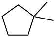 1,1-DIMETHYLCYCLOPENTANE Structure