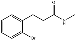 3-(2-Bromo-Phenyl)-N-Methyl-Propionamide(WX633150) 구조식 이미지