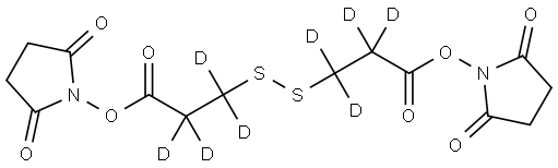 Deuterated Crosslinker DSP-d8 구조식 이미지