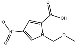 1H-Pyrrole-2-carboxylicacid,1-(methoxymethyl)-4-nitro-(9CI) Structure