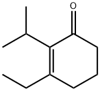 2-Cyclohexen-1-one,3-ethyl-2-(1-methylethyl)-(9CI) Structure