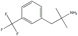 α,α-Dimethyl-m-(trifluoromethyl)phenethylamine Structure