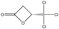 (R)-(-)-3-HYDROXY-4 4 4-TRICHLOROBUTYRI& Structure