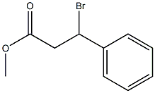 β-Bromobenzenepropionic acid methyl ester Structure