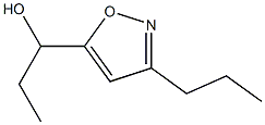 5-이속사졸메탄올,-알파-에틸-3-프로필-(9CI) 구조식 이미지