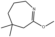 2H-Azepine,3,4,5,6-tetrahydro-7-methoxy-5,5-dimethyl-(9CI) 구조식 이미지