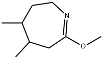 2H-Azepine,3,4,5,6-tetrahydro-7-methoxy-4,5-dimethyl-(9CI) 구조식 이미지