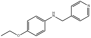 4-ethoxy-N-(pyridin-4-ylmethyl)aniline Structure