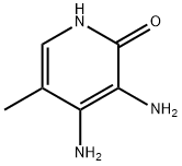 2(1H)-Pyridinone,3,4-diamino-5-methyl-(9CI) 구조식 이미지