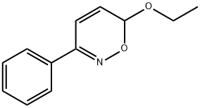 6H-1,2-Oxazine,6-ethoxy-3-phenyl-(9CI) 구조식 이미지