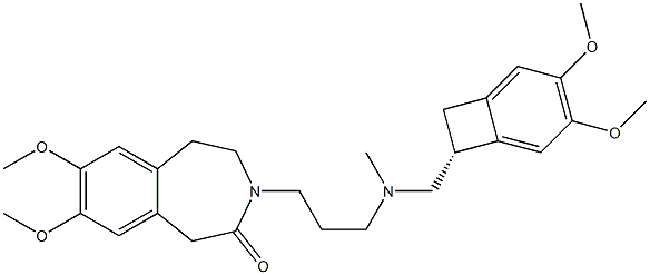 ent-Ivabradine Hydrochloride Structure