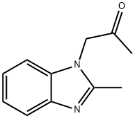 2-Propanone,1-(2-methyl-1H-benzimidazol-1-yl)-(9CI) Structure