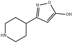 5-Isoxazolol,3-(4-piperidinyl)-(9CI) Structure