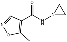 4-Isoxazolecarboxamide,N-1-aziridinyl-5-methyl-(9CI) Structure