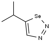 1,2,3-셀레나디아졸,5-(1-메틸에틸)-(9CI) 구조식 이미지