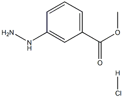 Methyl 3-hydrazinylbenzoate hcl 구조식 이미지