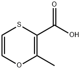 1,4-Oxathiin-3-carboxylicacid,2-methyl-(9CI) Structure