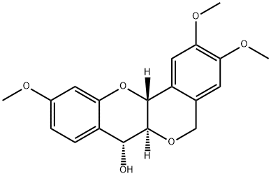 (6aS)-5,6aα,7,12aβ-Tetrahydro-2,3,10-trimethoxy[2]benzopyrano[4,3-b][1]benzopyran-7α-ol Structure