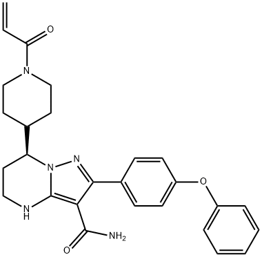 Zanubrutinib Structure