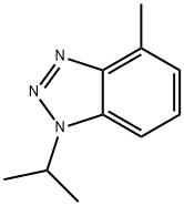 1H-Benzotriazole,4-methyl-1-(1-methylethyl)-(9CI) Structure