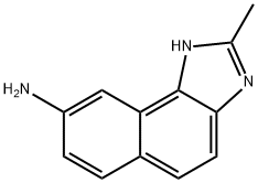 1H-Naphth[1,2-d]imidazol-8-amine,2-methyl-(9CI) 구조식 이미지