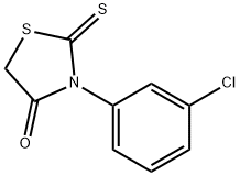 3-(3-chlorophenyl)-2-sulfanylidene-thiazolidin-4-one Structure