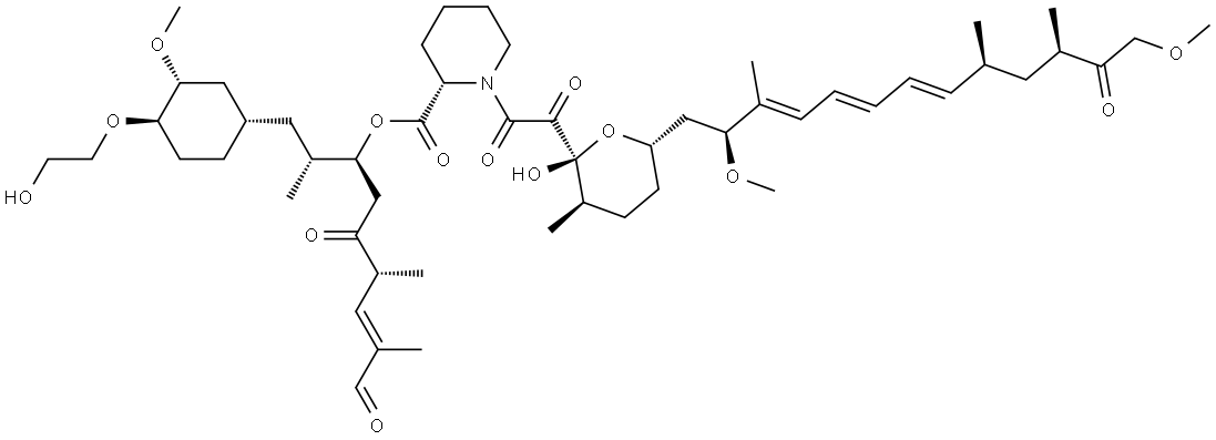 Everolimus Ring-Opening Impurity 구조식 이미지