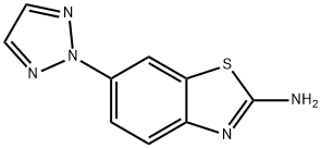 2-Benzothiazolamine,6-(2H-1,2,3-triazol-2-yl)-(9CI) Structure