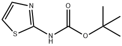 Carbamic acid, 2-thiazolyl-, 1,1-dimethylethyl ester (9CI) Structure