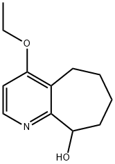 5H-Cyclohepta[b]pyridin-9-ol,4-ethoxy-6,7,8,9-tetrahydro-(9CI) 구조식 이미지