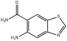 6-벤조티아졸카르복사미드,5-아미노-(9CI) 구조식 이미지