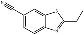 6-Benzothiazolecarbonitrile,2-ethyl-(8CI,9CI) Structure