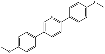 2,5-bis-(4-methoxyphenyl)-pyridine Structure