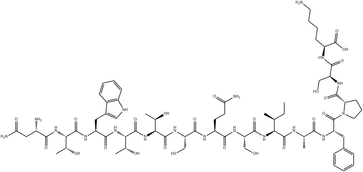 proteolipid protein 178-191 Structure