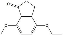 1H-Inden-1-one,4-ethoxy-2,3-dihydro-7-methoxy-(9CI) 구조식 이미지