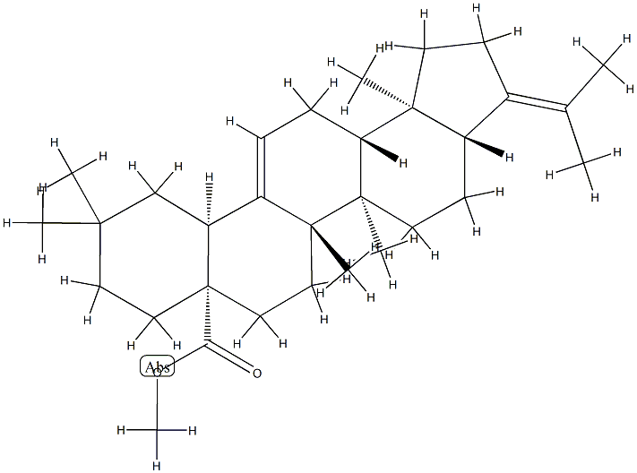 1H-Cyclopenta[a]chrysene, A-neooleana-3,12-dien-20-oic acid deriv. Structure