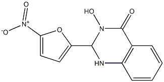 12DIHYDRO25NITROFURYL4HYDROXYCHINAZOLIN3OXIDE 구조식 이미지